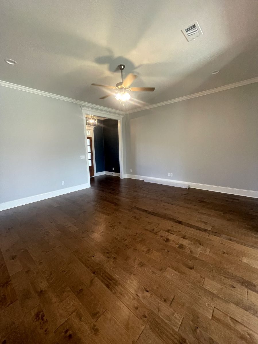 Mixon Floor Plan Custom Homes Living Area