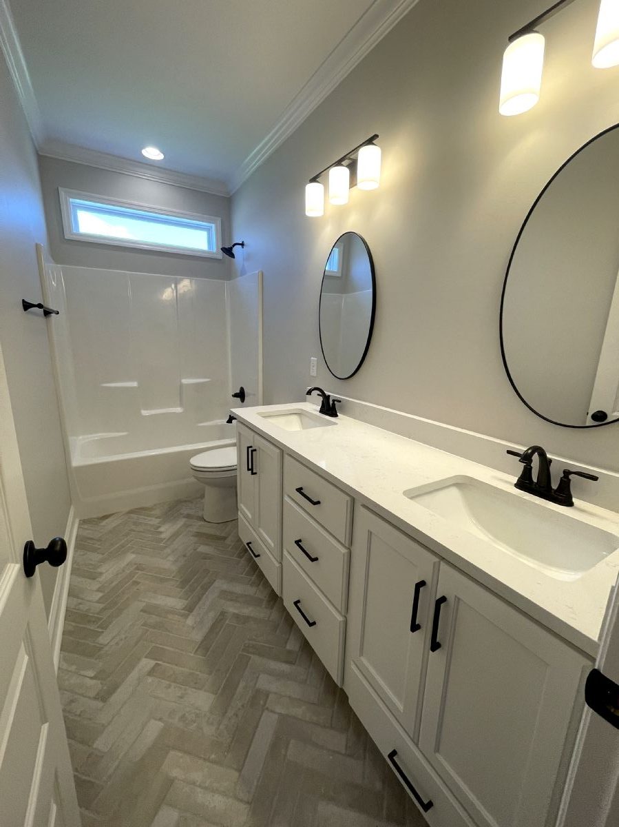 Eagle Floor Plan Custom Built Home Bathroom