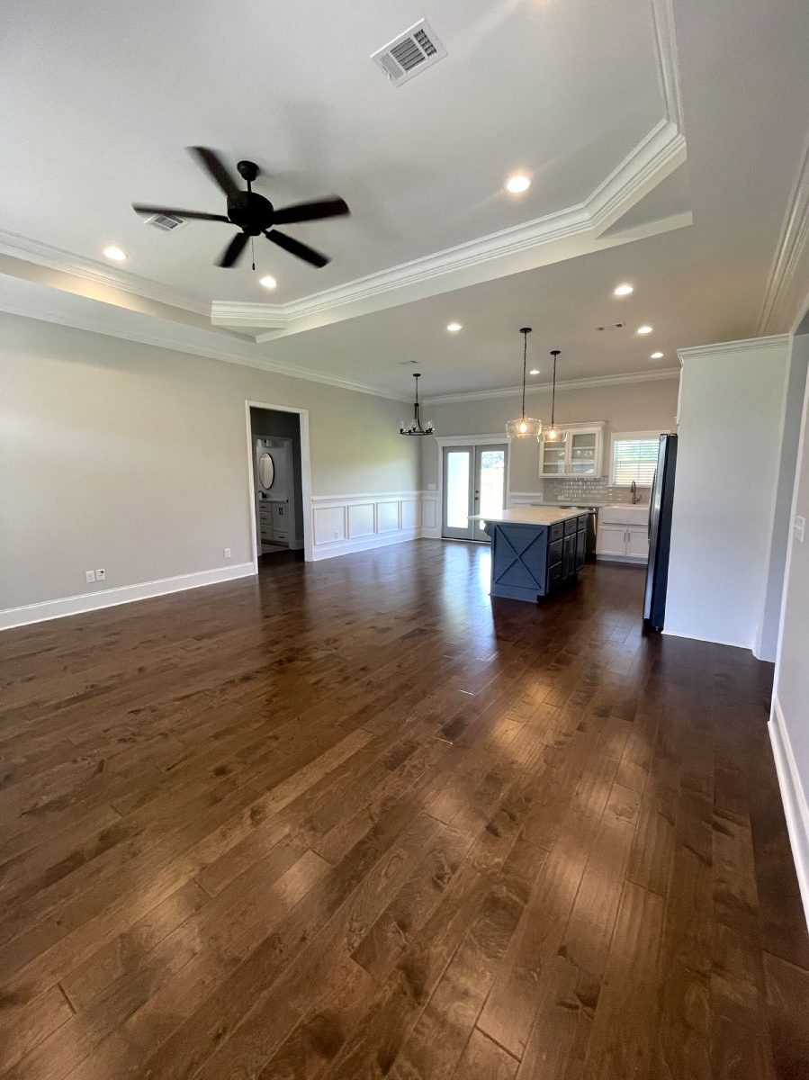 Eagle Floor Plan Custom Built Home Living Room