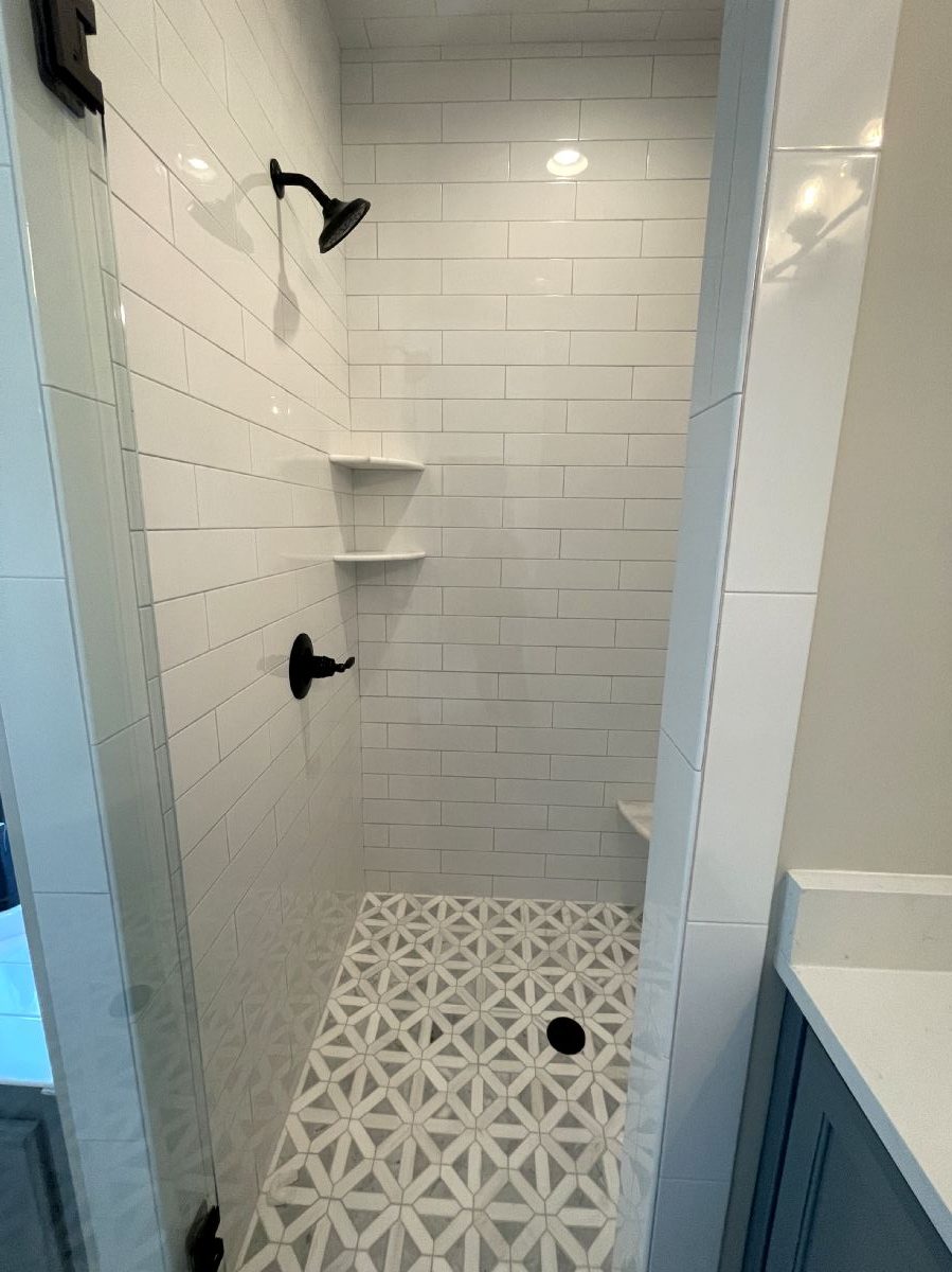 Eagle Floor Plan Custom Built Home Bathroom Shower