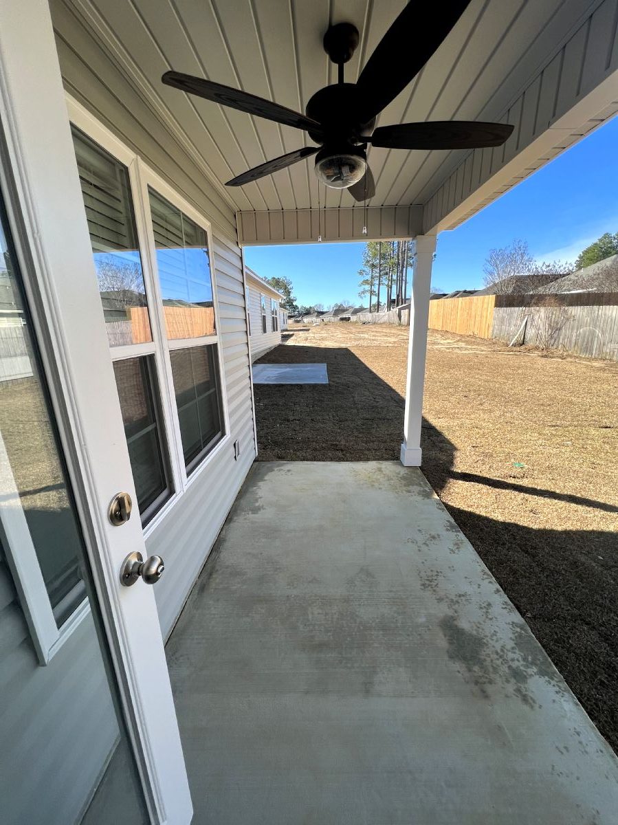 Osprey Custom Built House Bathroom Patio