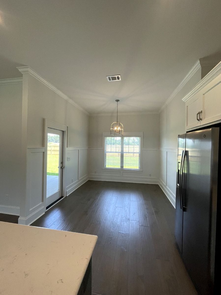 Sweet Pecan Custom Home Dining Nook