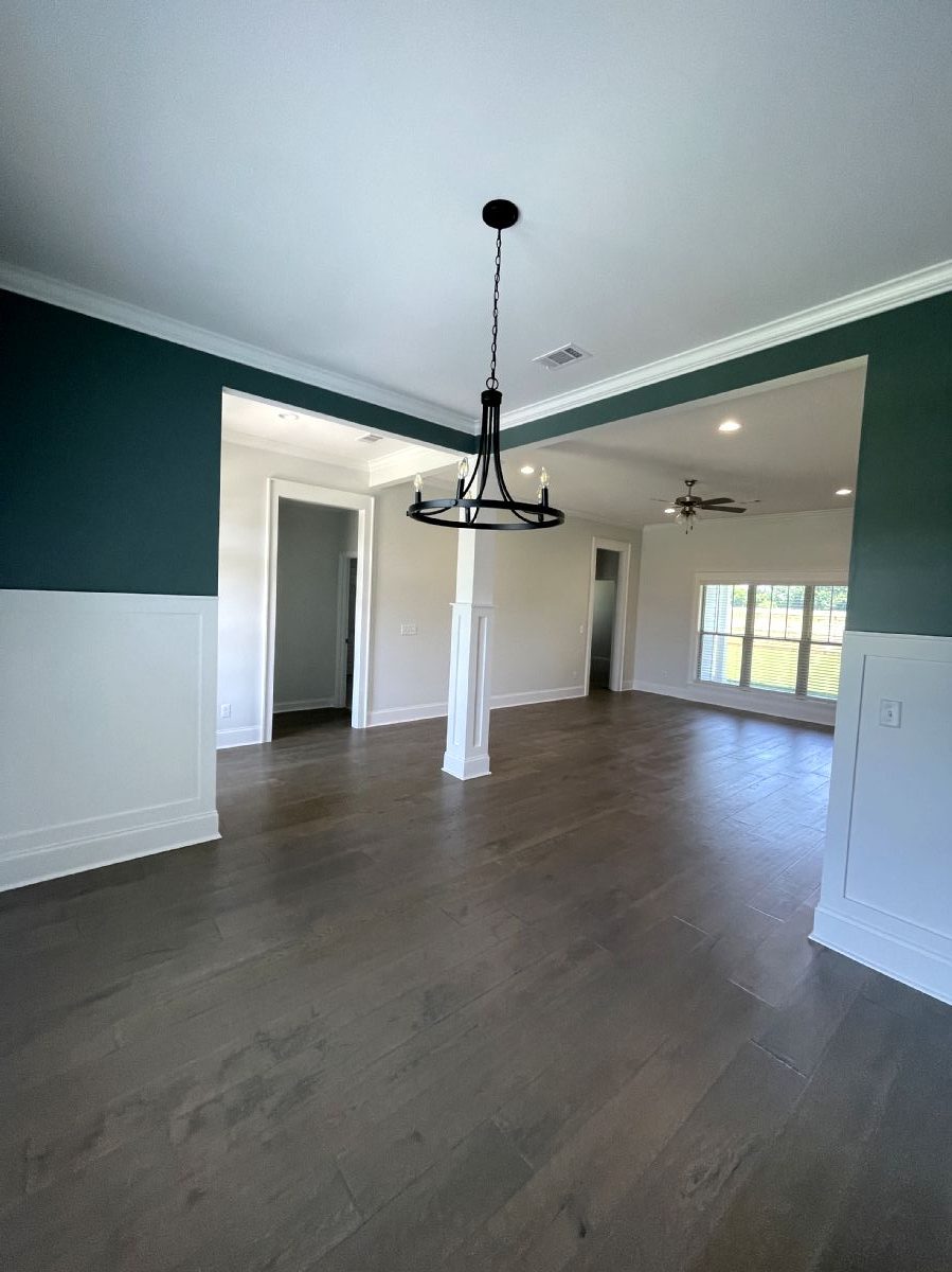 Sweet Pecan Custom Home Living Area