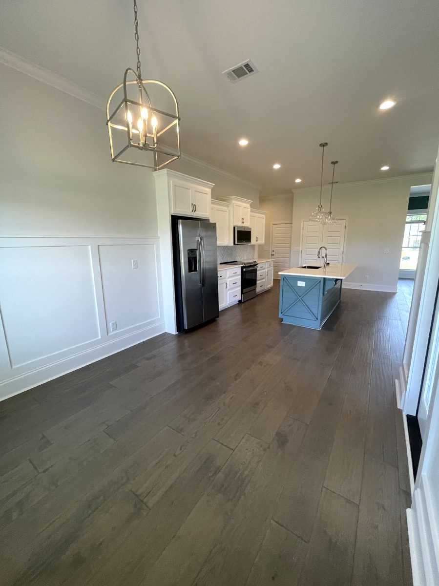 Sweet Pecan Custom Home Kitchen